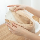 Полотенце кухонное SL HOME Linen, бежевое, однотонное, 38×65 см - Фото 1