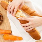 Полотенце кухонное SL HOME Linen, белое, однотонное, 38×65 см - Фото 2