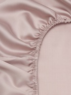 Простыня на резинке SL Home Tencel 160*200+30 см , цв. пудра - Фото 8