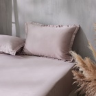 Наволочка SL Home Tencel, 50×70+3 см, пудра, тенсель, эвкалиптовое волокно 100% - Фото 1