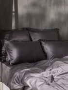 Пододеяльник 1.5-спальный SL Home, 150×220 см, серый, тенсель - Фото 4