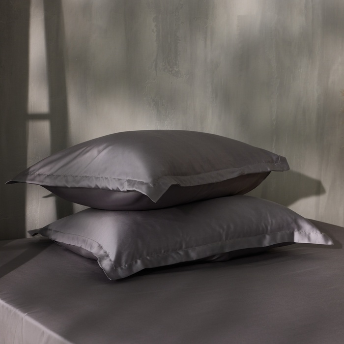 Простыня SL Home Tencel 235*240 см , цв. серый