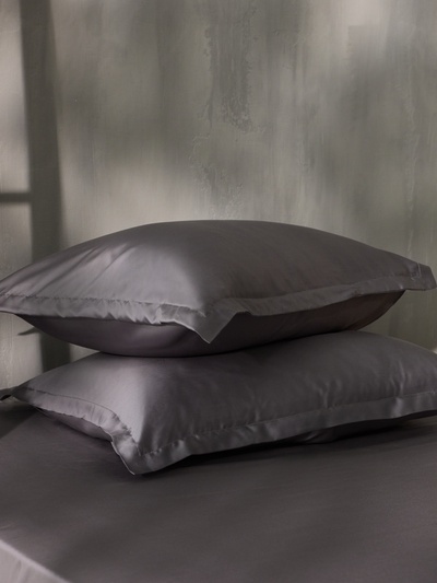 Простыня евро SL Home Tencel, 235×260 см, тенсель, серая