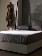 Простыня на резинке евро SL Home Tencel, 200×200+30 см, серая, тенсель - Фото 6