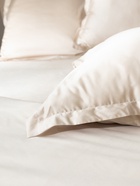 Простыня на резинке 1.5-спальная SL Home Tencel, 160×200+30 см, бежевая, тенсель - Фото 7