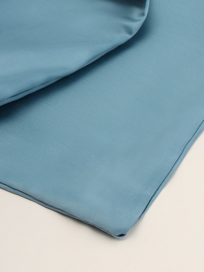 Пододеяльник евро SL Home Tencel, 200×220 см, тенсель, серо-голубой