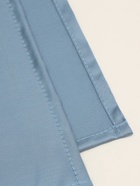 Простыня евро SL Home Tencel, 235×240 см, серо-голубая, тенсель - Фото 10