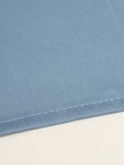 Простыня евро SL Home Tencel, 235×260 см, серо-голубая, тенсель - Фото 11