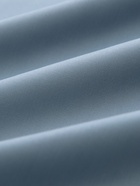 Простыня на резинке 1.5-спальная SL Home Tencel, 140×200+30 см, серо-голубая, тенсель - Фото 12