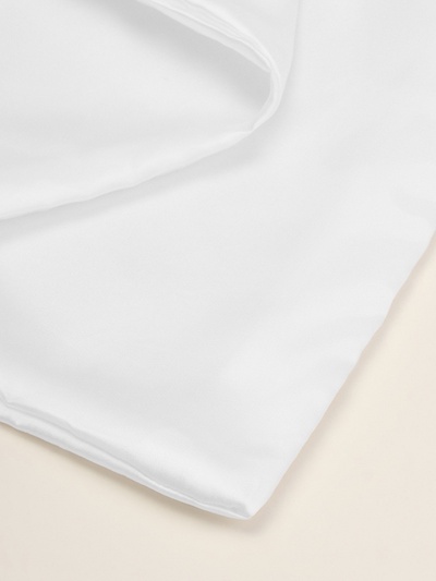 Пододеяльник 2-спальный SL Home Tencel, 180×220 см, тенсель, белый