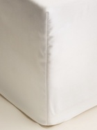 Простыня на резинке 2-спальная SL Home Tencel, 180×200+30 см, белая, тенсель - Фото 11