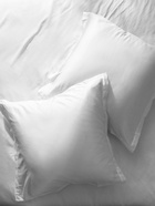 Простыня на резинке евро SL Home Tencel, 200×200+30 см, белая, тенсель - Фото 6