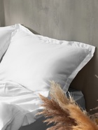 Наволочка SL Home Tencel, 50×70+3 см, белая, тенсель, эвкалиптовое волокно 100% - Фото 4