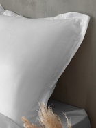 Наволочка SL Home Tencel, 70×70+3 см, белая, тенсель, эвкалиптовое волокно 100% - Фото 5