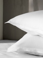 Наволочка SL Home Tencel, 70×70+3 см, белая, тенсель, эвкалиптовое волокно 100% - Фото 7