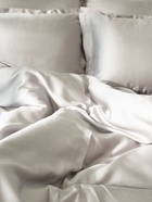 Пододеяльник евро SL Home Tencel, 200×220 см, тенсель, светло-серый - Фото 5