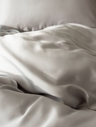 Пододеяльник евро SL Home Tencel, 200×220 см, тенсель, светло-серый - Фото 6