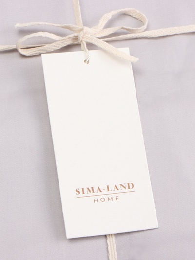 Простыня евро SL Home Tencel, 235×260 см, тенсель, светло-серая