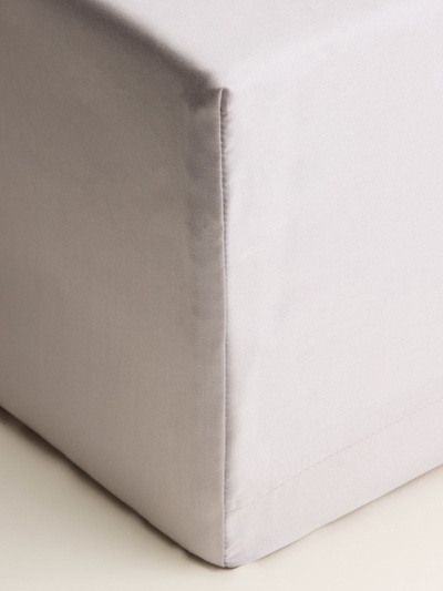 Простыня на резинке SL Home Tencel 200*200+30 см , цв. светло-серый