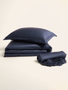 Пододеяльник евро SL Home Tencel, 200×220 см, синий, тенсель - Фото 12