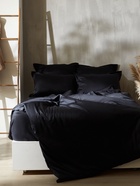 Простыня на резинке 2-спальная SL Home Tencel, 180×200+30 см, чёрная, тенсель - Фото 5