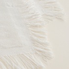 Плед с бахромой SL Home Mosaic, 130×180 см, белый - Фото 9