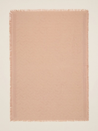 Плед с бахромой SL Home Warm, 130×180 см, бежевый