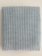 Плед с бахромой SL Home Waffle, 130×180 см, зелёный - Фото 13