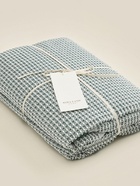 Плед с бахромой SL Home Waffle, 130×180 см, зелёный - Фото 14