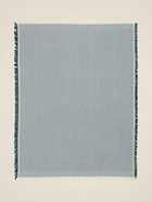 Плед с бахромой SL Home Waffle, 130×180 см, зелёный - Фото 10