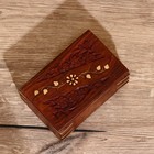 Шкатулка «Душа» дерево 15×10×6 - Фото 2