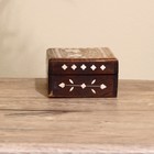 УЦЕНКА Шкатулка «Слоны», 15×10×6 см, дерево - Фото 4