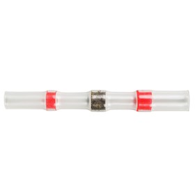 Гильза кабельная изолированная REXANT ПК-т 1.5, термоусаживаемая под пайку L-40 мм 0.5-1.5 мм, красная