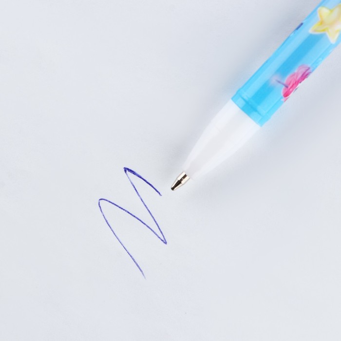 Анкета для девочек и ручка «Единорог» - фото 1909495397