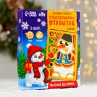 Пластилиновые картинки «Снеговик» - Фото 2