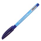 Ручка шариковая Berlingo "Triangle Fine", 0,3 мм, грип, синяя, трехгран - Фото 2