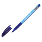 Ручка шариковая Berlingo "Triangle Fine", 0,3 мм, грип, синяя, трехгран - Фото 3