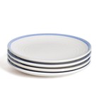 Набор тарелок Arya Home Stoneware, d=26.3 см, 4 шт, цвет голубой - Фото 2