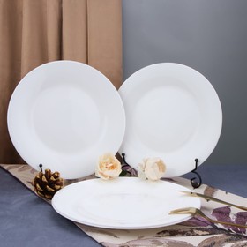 Тарелка обеденная Arya Home Globe, 6 шт, цвет белый