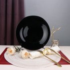 Тарелка обеденная Arya Home Globe, 6 шт, цвет чёрный - Фото 2