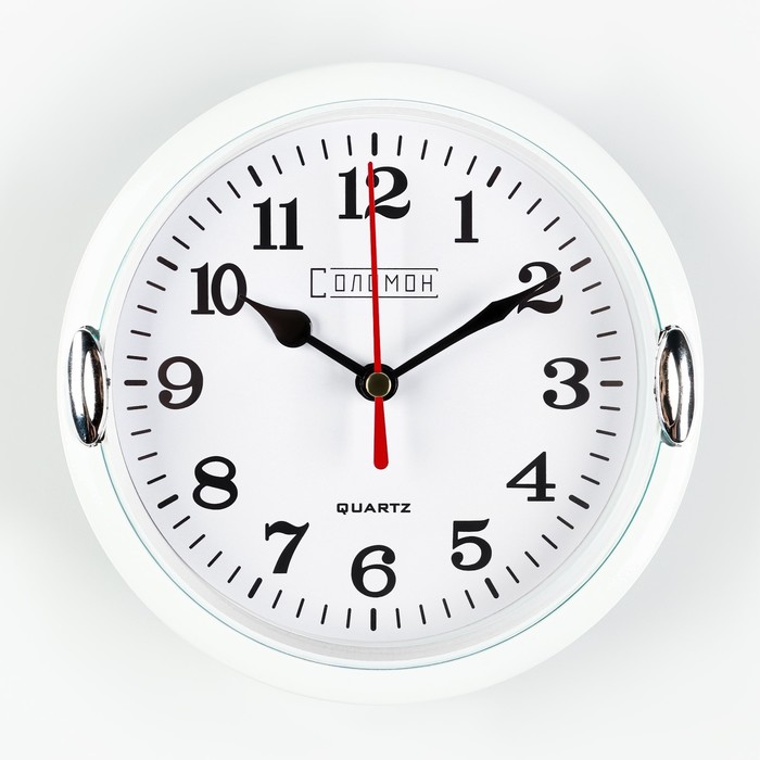Часы настенные, серия: Классика, "Джессика", дискретный ход, 15 х 15 см, d-13 см - Фото 1
