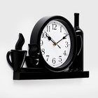 УЦЕНКА Часы настенные, серия: Кухня "Вино или кофе?", плавный ход, 26.5 х 40.5 см, циферблат 20 см 9 - фото 14876120