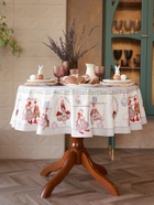 Скатерть «Этель. Пасхальные Тильды», d=148 см, 100% хлопок, саржа 190 г/м² - Фото 4