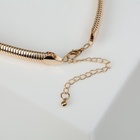 Чокер «Рельеф» узкий, 1 см, цвет золото, 47.5 см - Фото 3