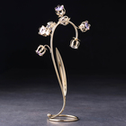 Сувенир "Тюльпаны", с кристаллами, 22,5х11х6 см - фото 8916352