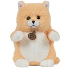 Мягкая игрушка "Кот толстый", цвет персиковый, 20 см AT365263 - фото 110786649