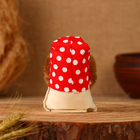 Оберег "Домовёнок", в колпаке с кошельком, 9 см, лён, микс (комплект 2 шт) - фото 23641072