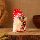 Оберег "Домовёнок", с печкой, 9 см, микс - фото 23641116