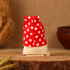 Оберег "Домовёнок", с печкой, 9 см, микс - фото 23641117