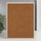 Ключница "Белые цветы" молочный дуб 17х22 см - фото 23652433